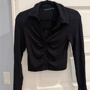 Abercrombie & Fitch Black Women's Top